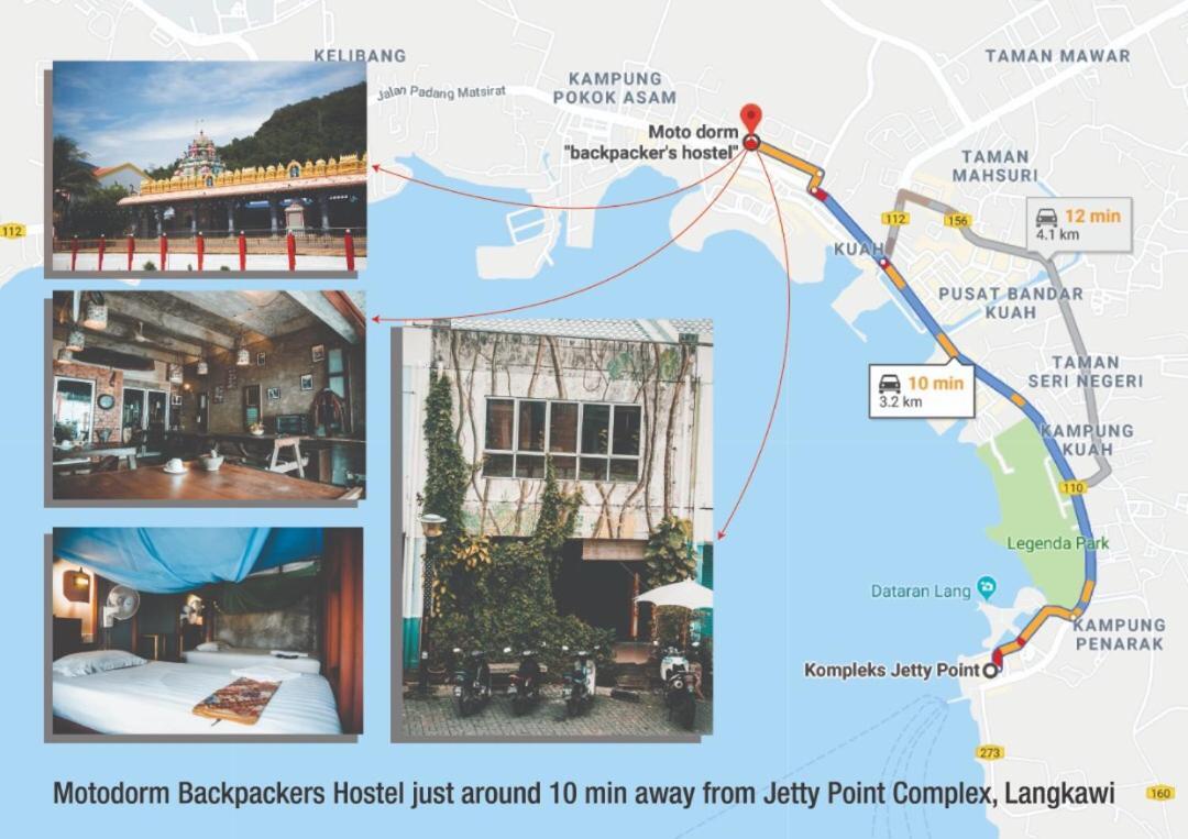 A Pousada Motodorm Langkawi Kuah Exterior foto